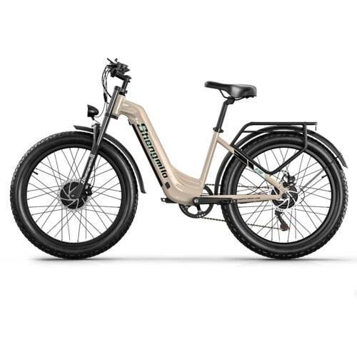 Shengmilo S700 Električno Gorsko Kolo - Dual Motor 1000W, Baterija 840Wh, Maščobna Pnevmatika, Idealno za Mestno in Off-Road Vožnjo, (21621377) Cene