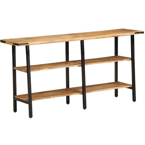 VidaXL Konzolni stol 140x35x70 cm od masivnog drva manga Slike