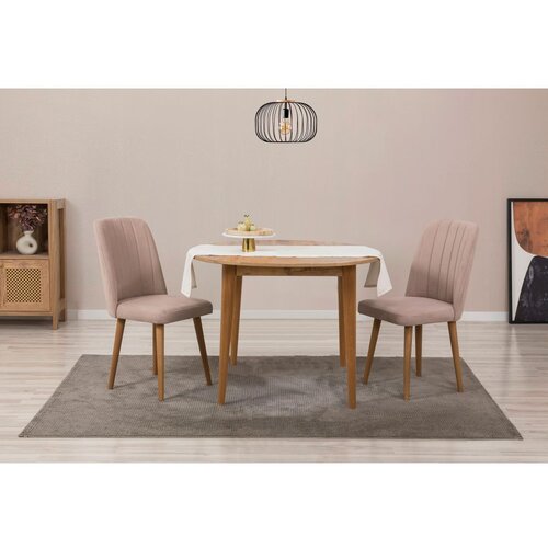 Woody Fashion Set Trpezarijski sto i 2 trpezarijske stolice Vina 0900, Hrast Cene