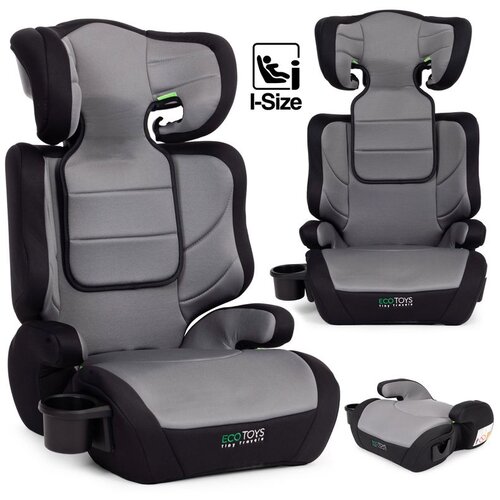ECO TOYS Autosjedalica za djecu 2 u 1 Booster i-SIZE Visina 100-150 cm Držač za ča&scaron;e Cijene