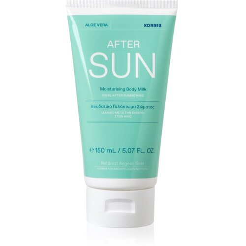 Korres Aloe Vera hidratantno mlijeko za tijelo nakon sunčanja 150 ml Cijene