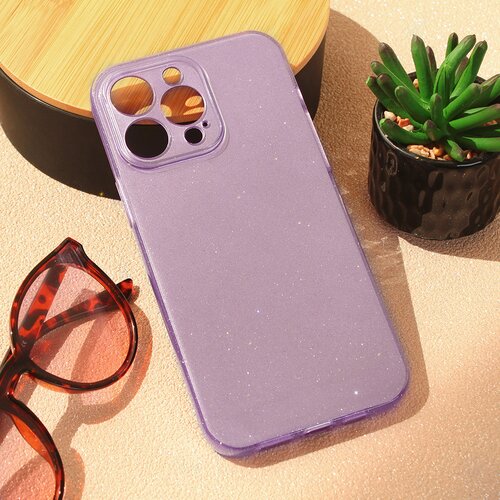  Torbica sparkle dust za iphone 15 pro max 6.7 ljubicasta Slike