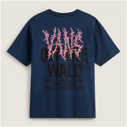 Vans Majice &amp;amp; Polo majice Metal wall ss Modra Slike