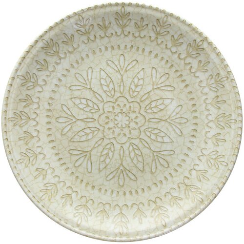 Tognana set plitkih tanjira mosaiko, 26 cm, 6 komada, krem Cene