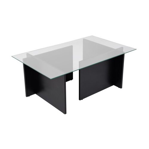 Hanah home Klub sto Vetrino, 105x65x40cm, Crni Slike