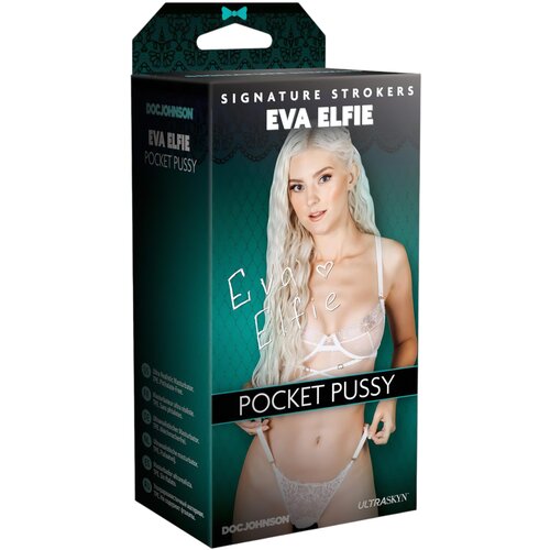 Doc Johnson Eva Elfie ULTRASKYN Pocket Pussy Masturbator Vanilla Slike