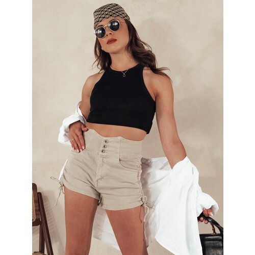 DStreet Beige women&amp;#039;s shorts Slike