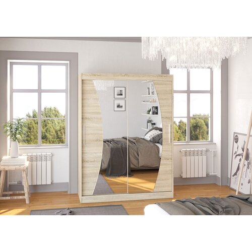 Klizni ormar Modesto (150 cm)-Sonoma hrast Cijene