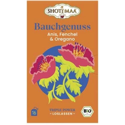 BIO čaj "Bauchgenuss" - anis, komorač i origano - 16 vrećica čaja Cijene