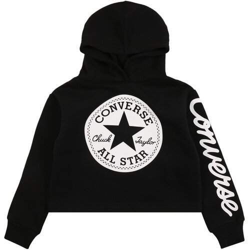 Converse Sweater majica crna / bijela Cijene