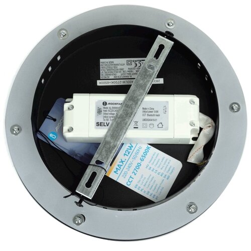 Aigostar led prigu&amp;scaron;iva zidna svetiljka mesh smart LED/12W/230V crna Slike
