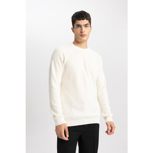 Defacto Standard Fit Crew Neck Sweater Cene