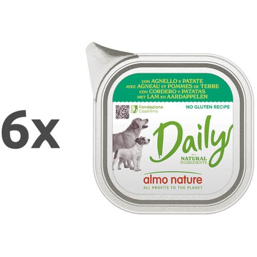 Almo Nature Daily - jagnjetina in krompir - 100 g 6 x 100 g Cene