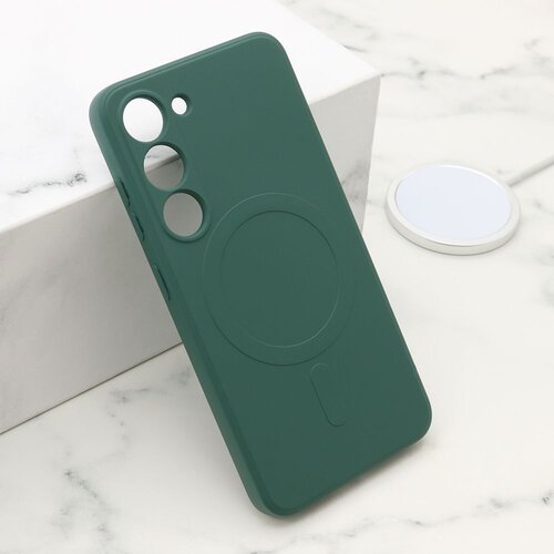  Maska VELVET TOUCH MagSafe za Samsung S911B Galaxy S23/ tamno zelena Cene