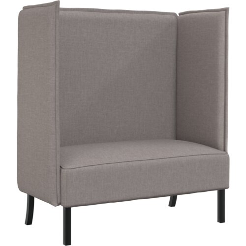  Highback Sofa Smeđesiva 109x56x121 cm Tkanina Slike