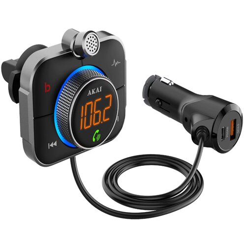 FM transmiter za auto Akai T-95BT Bluetooth Slike