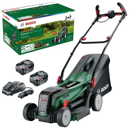 Bosch UniversalRotak 2x18V-37-550 kosilica SET Slike