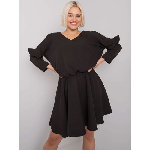 RUE PARIS Dress-CHA-SK-2021.43-black Slike