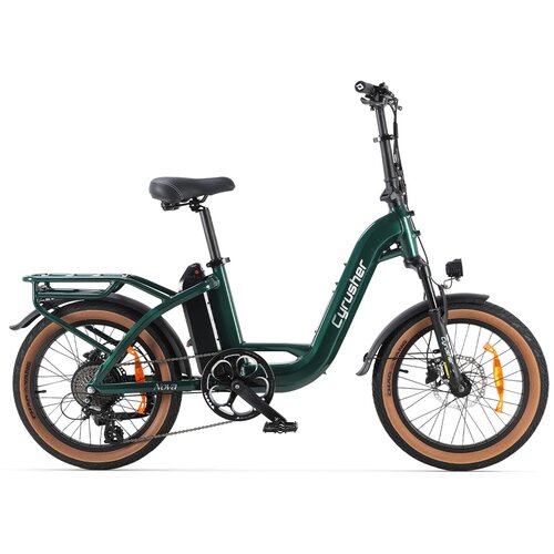 Cyrusher Električno kolo Nova s ​​prestavo, 250 W senzor navora, 36 V 15 Ah, 8 prestav, zeleno, (5000008623) Slike