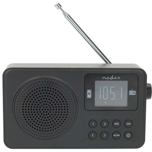 Nedis RDFM2225BK - FM radio 2W/5V 1900 mAh Cene