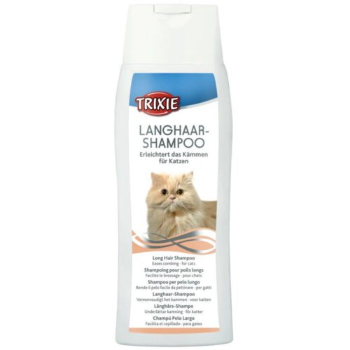 Trixie šampon za dugodlake mačke shampoo for long hair 250ml Slike