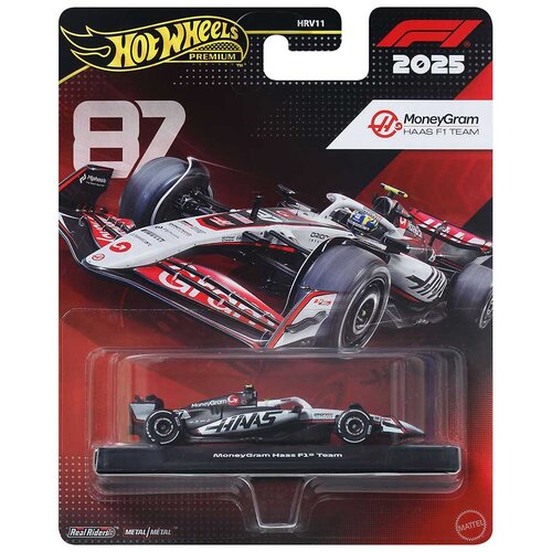 Mattel Hot Wheels Premium: Oliver Bearman Haas &scaron;t. 87 Formula 1 avtomobilček 1/64 - Cene