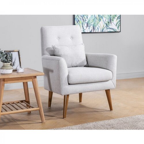 Antalya Zeni Berjer-Cream Cream Wing Chair Cene