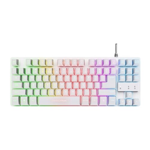 Trust Gaming Tastatura RGB 80 GXT 833W Thado Slike