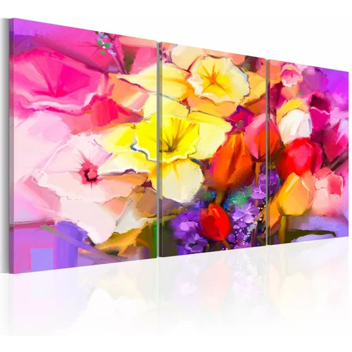  Slika - Rainbow Bouquet 60x30