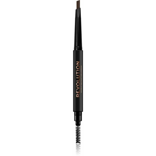 Makeup Revolution Revolution Duo Brow Definer olovka za obrve Mediom Brown 0,25g Cene