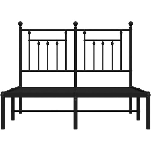  okvir za krevet s uzglavljem crni 120x190 cm Slike