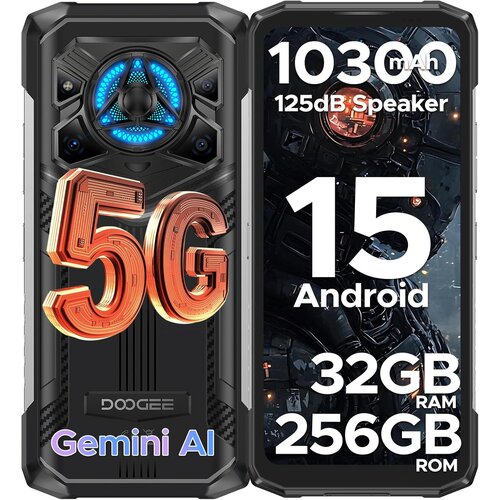 Doogee Blade 20 Play AI 5G 32/256GB Dimensity 7050, črna pametni robustni telefon Android 15, 6.6", (5000008847) Cene