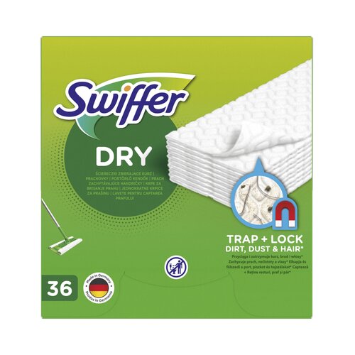 Swiffer Dry jednokratne krpice za či&amp;scaron;ćenje podova, refil 36/1 Slike