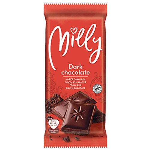 Milly Crna cokolada 100g Slike