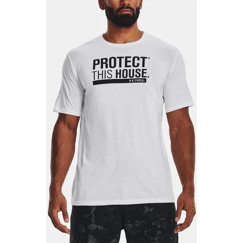 Under Armour T Shirt UA PROTECT THIS HOUSE SS WHT Men shoptok.hr