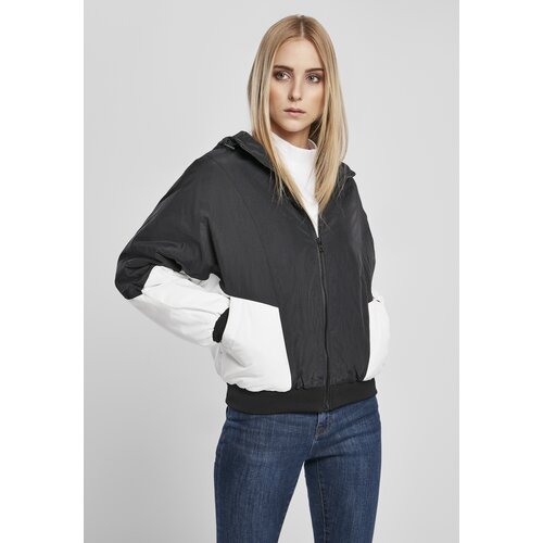 Urban Classics Women's padded two-tone Batwing jacket black/white Cijene