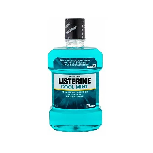 Listerine Mouthwash Cool Mint ustna voda za svež dah 1000 ml unisex