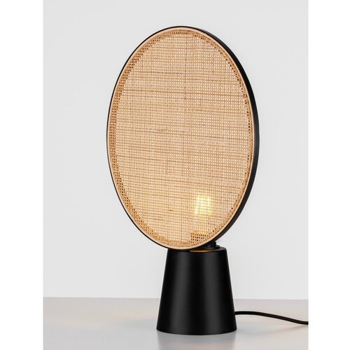 Nova Luce Mat crna/u prirodnoj boji metalna stolna lampa (visina 48,5 cm) Tierra &amp;ndash; Slike