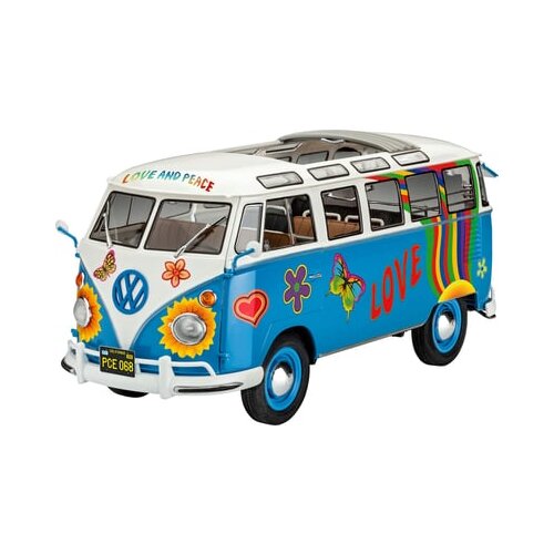 Revell VW T1 Samba Bus Flower Power Slike