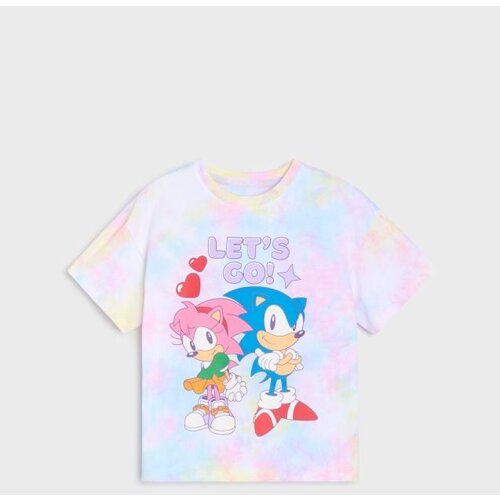 Sinsay Majica kratkih rukava tie-dye Sonic The Hedgehog Cijene