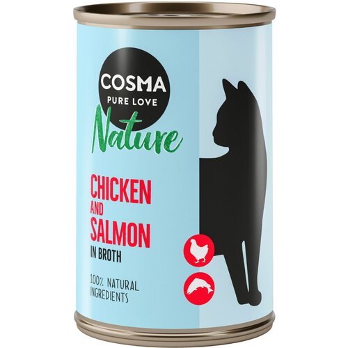Cosma Nature 6 x 140 g - Piletina i losos Cijene