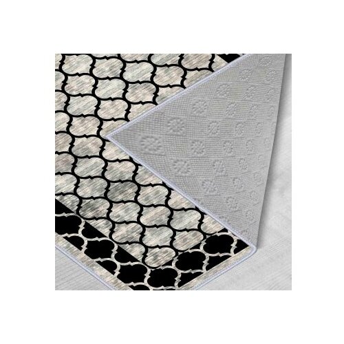 Conceptum Hypnose belo- sivo - crni tepih wooylk 0010 100 x 150 (102HFT1719) Slike
