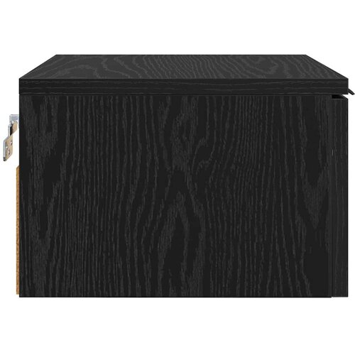  Noćni ormar 2 pcs Crni hrast 34 x 30 x 20 cm Konstruirano drvo Slike
