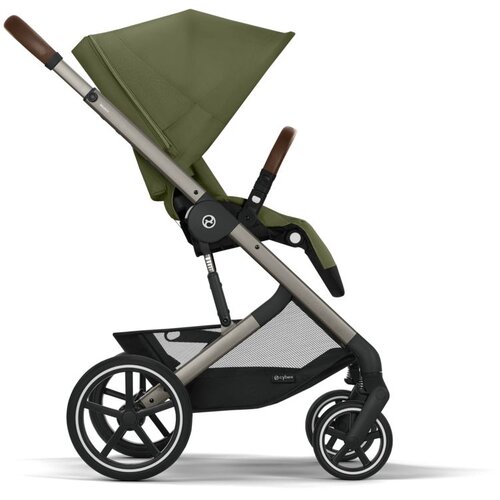 Cybex kolica Balios S Lux, Moss Green (taupe ram) Slike