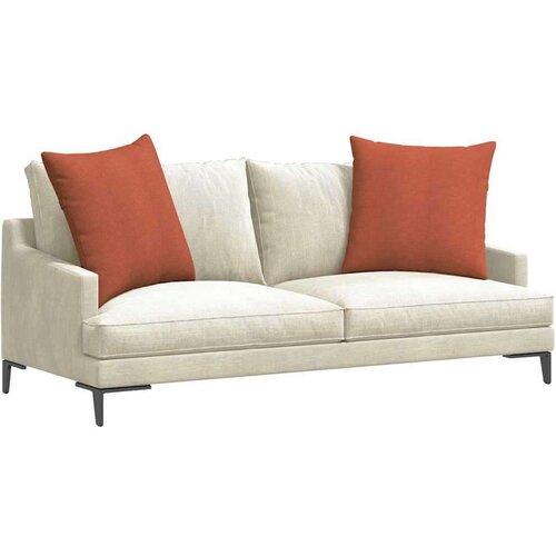  Jastučići za sofu 2 pcs Crvena narančasta 60 x 60 cm Slike