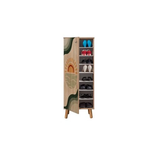 Woody Fashion vegas sonomo - 930 - 1070 sonomogreen hallway furniture set Slike