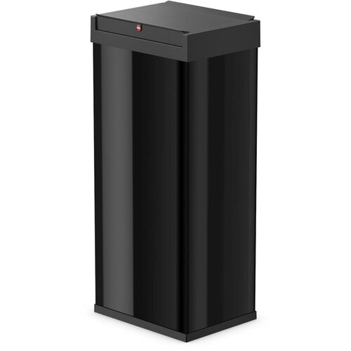 Hailo koš za smeti z nihajnim pokrovom big-box swing, prostornina 52 l, črna posoda Cene