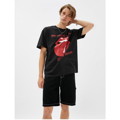 Koton The Rolling Stones Short Sleeve T-Shirt Licensed Printed Slike