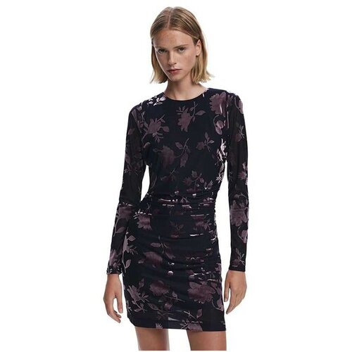 Desigual cvetna mini haljina Cene