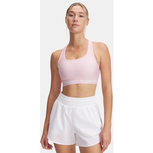 Under Armour Women&amp;#039;s bra Crossback Mid Bra-PNK - Women&amp;#039;s Slike